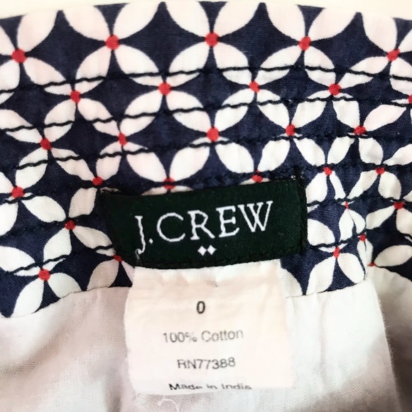J Crew/ Cotton  Print dress - Picture 5 of 5
